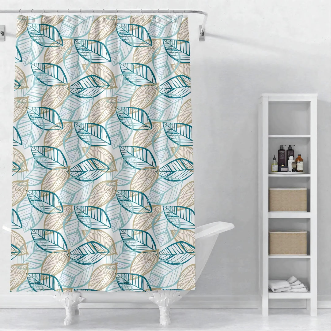 Floral Print Shower Curtain Stornfield