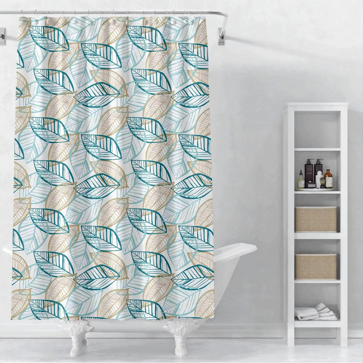 Floral Print Shower Curtain Stornfield