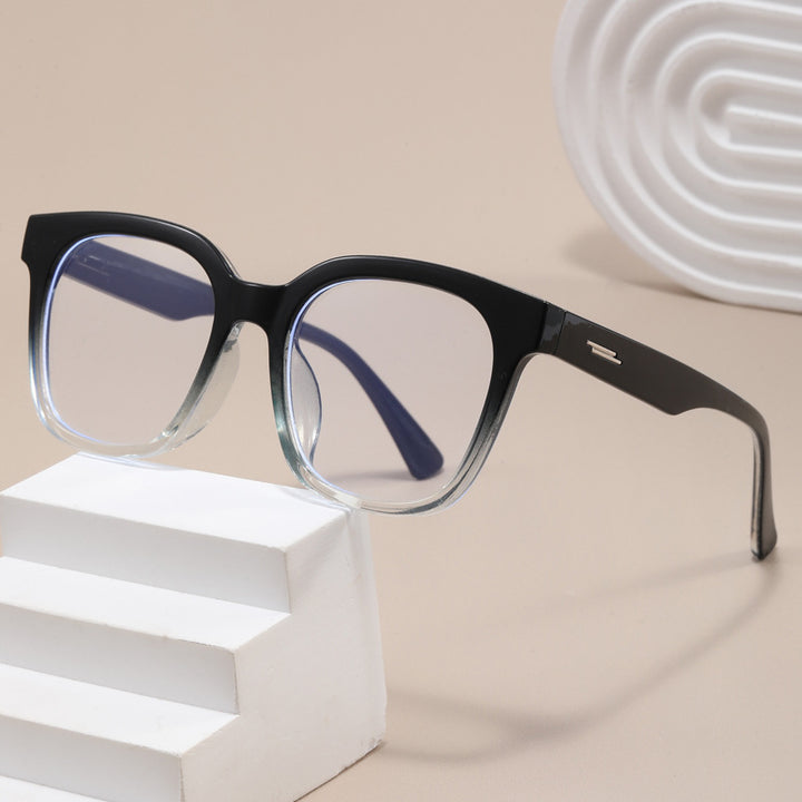 Women's designer glasses with an elegant square frame and modern accents Stornfield