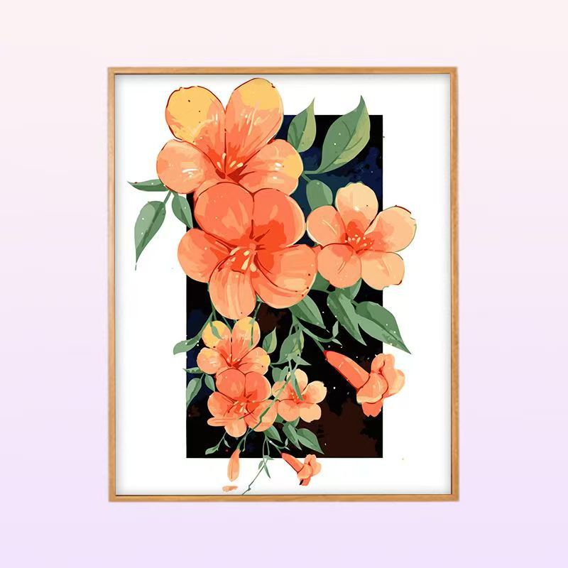 Floral Peony Illustration Wall Art Stornfield