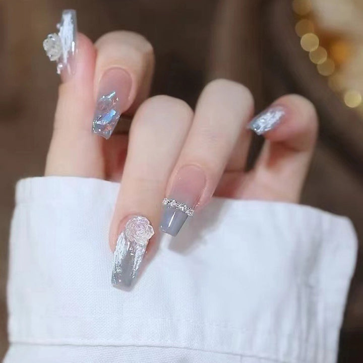 Artificial artificial nails with heart design Stornfield