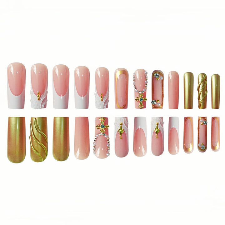Ornate Press-On Nail Extensions Stornfield