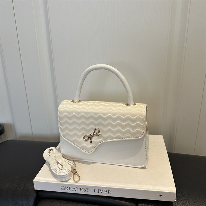 WoChic Textured Handheld Satchel Bag Stornfield