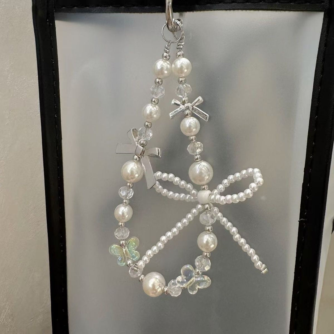 Elegant Decorative Beaded Keychain Stornfield