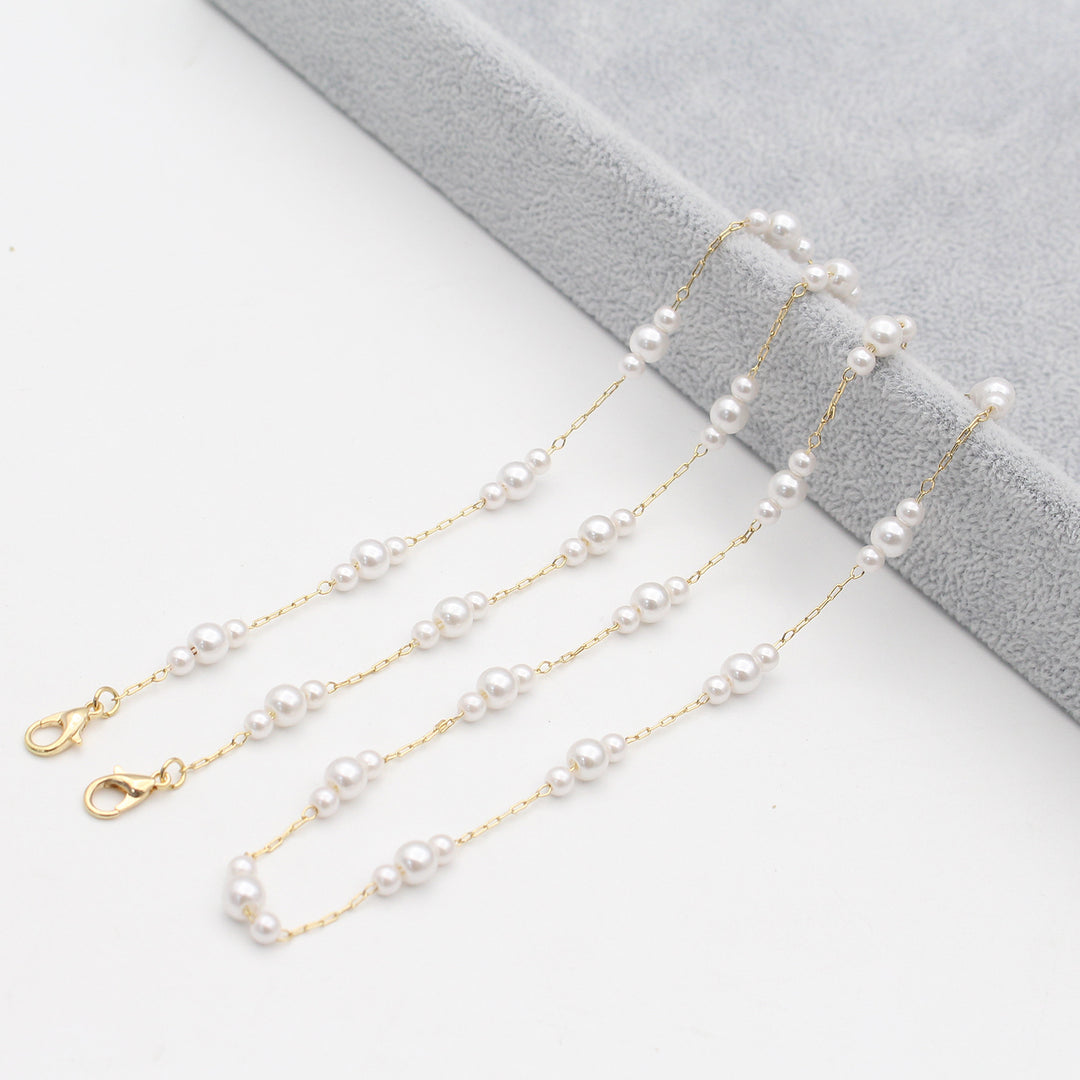 Pearl-Accented Eyewear Chain Stornfield