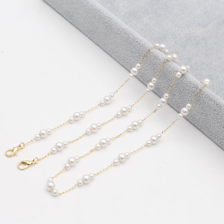 Pearl-Accented Eyewear Chain Stornfield