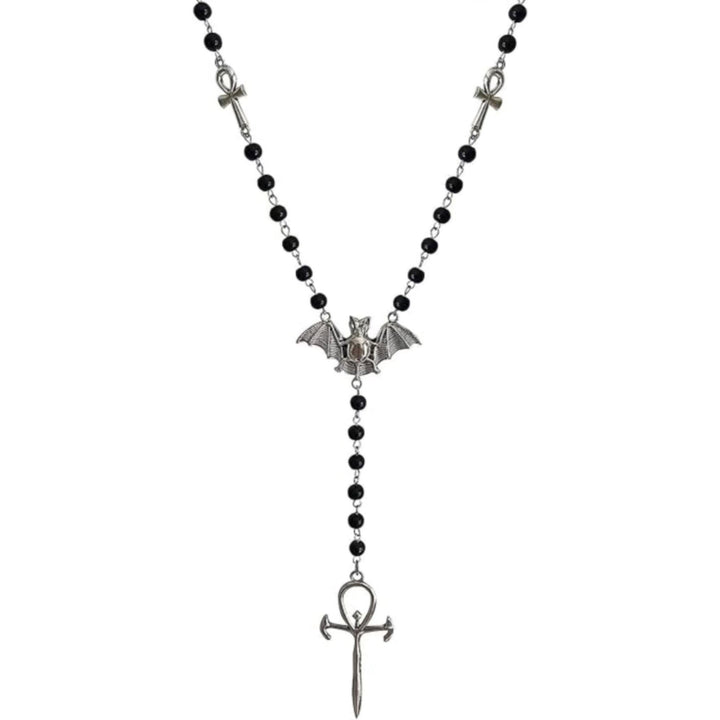 Gothic Bat-Inspired Pendant Necklace Stornfield