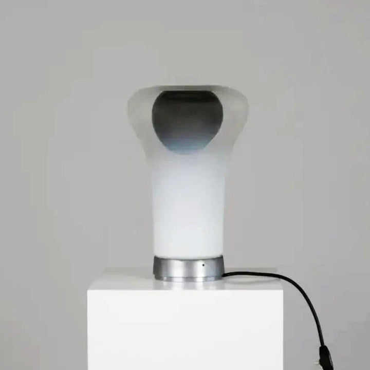 Modern Glass Accent Table Lamp