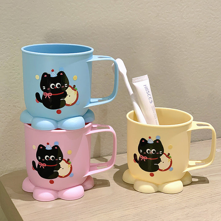 Ceramic mug with loving cat design Stornfield