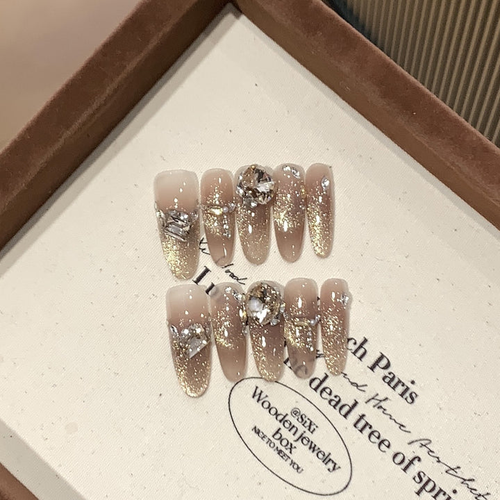 Glamorous Press-On Nail Art Set Stornfield