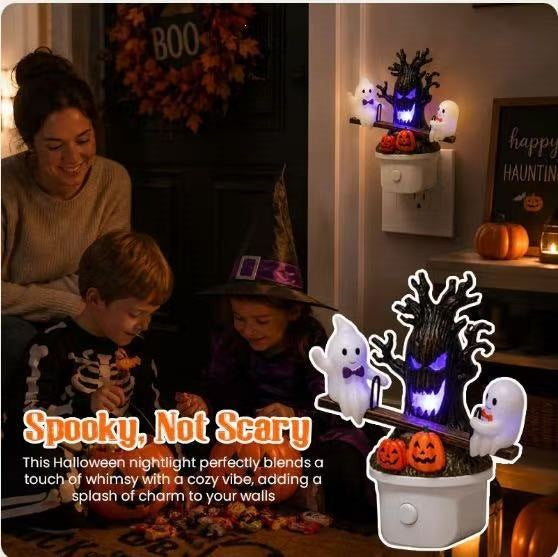 Halloween Themed Decorative Night Light Stornfield