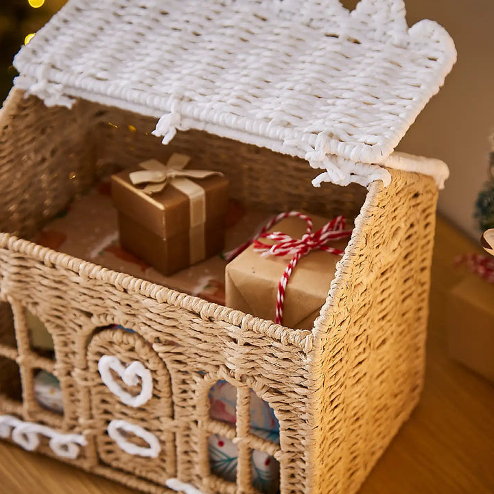 Playful storage basket in house design Stornfield