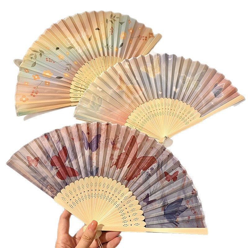 Hand fan made of high-quality natural material Stornfield
