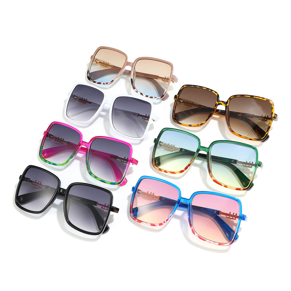 Ladies sunglasses with large frame and gradient Stornfield