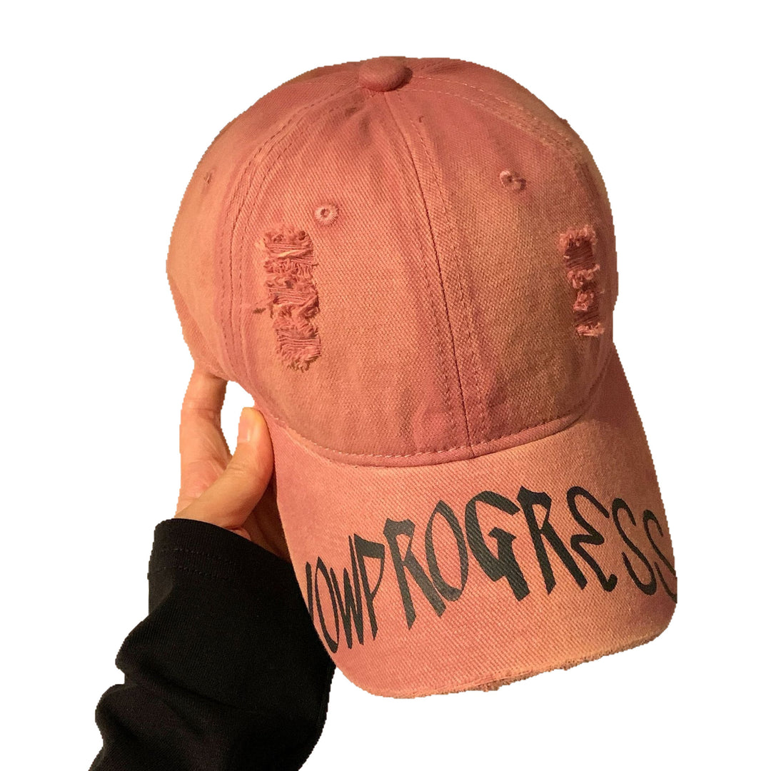 Women's Distressed Cotton Baseball Cap Stornfield 1784188446