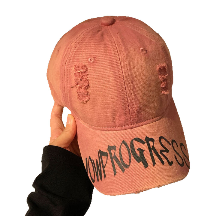 Women's Distressed Cotton Baseball Cap Stornfield 1784188446