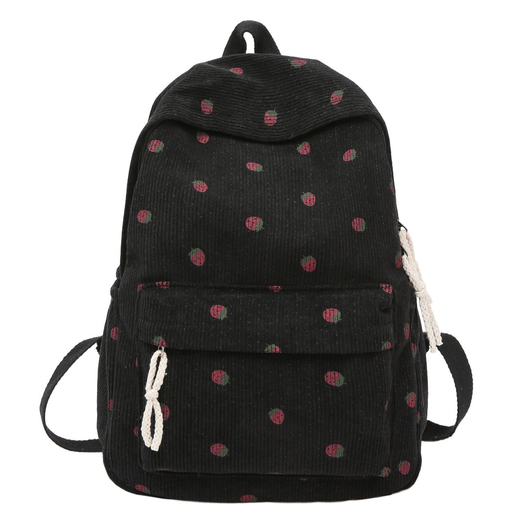 Backpack with Playful Fruit Pattern Stornfield