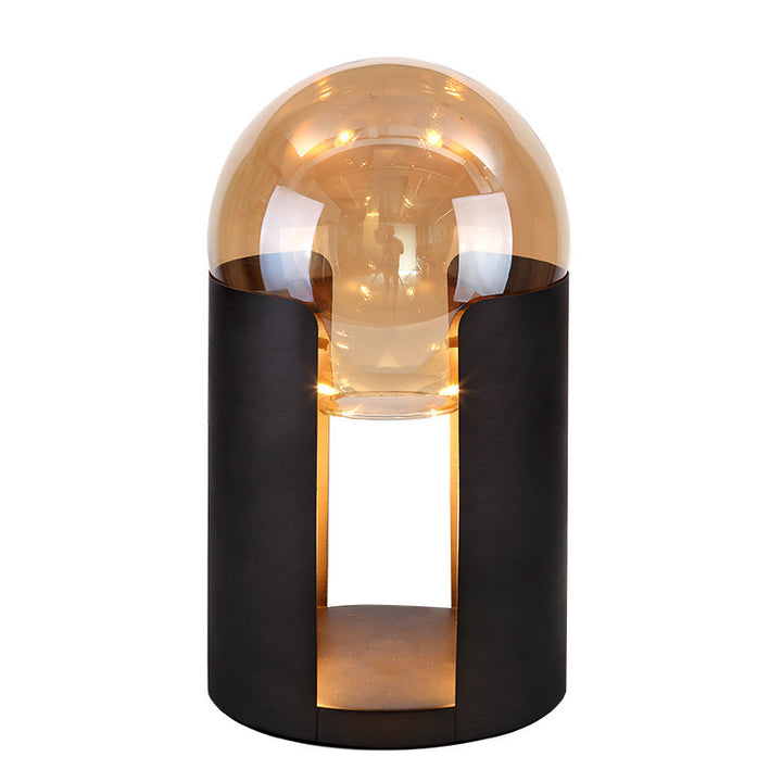 Artistic Glass Table Lamp with Modern Design