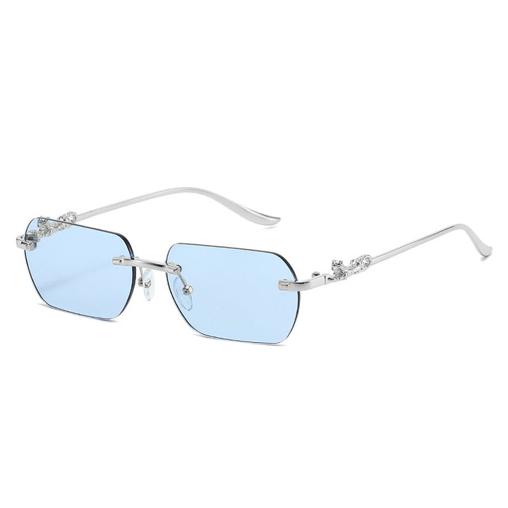 Ladies elegant half-rim glasses with decorative details Stornfield