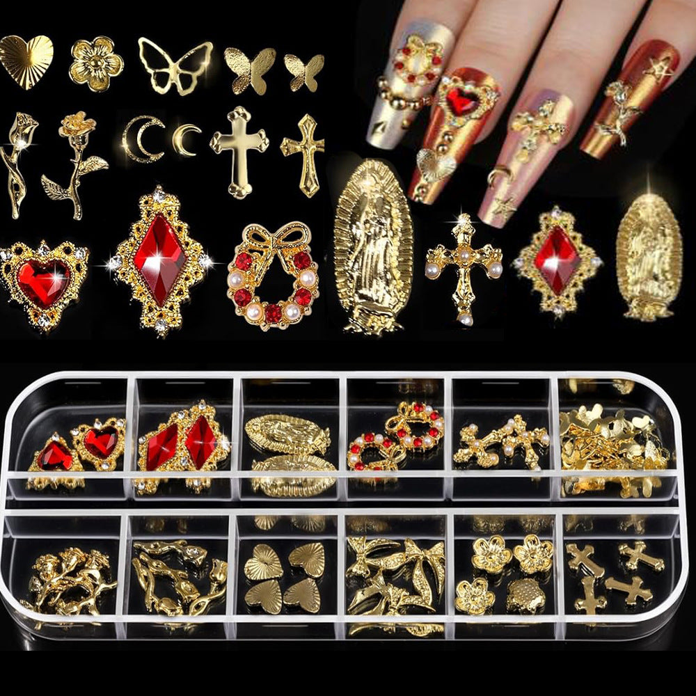 Decorative Nail Art Charms Set