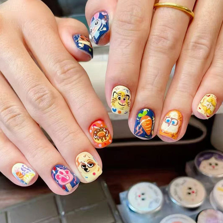 Playful Character Nail Art Set Stornfield