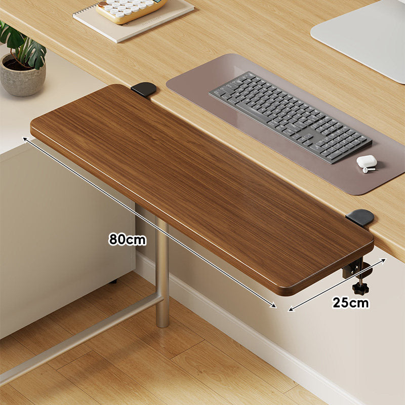 Extra-Wide Low-Profile Under-Desk Slide-Out Keyboard and Mouse Platform