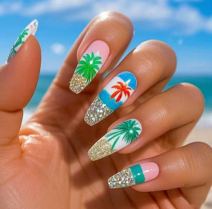 Floral Gradient Nail Art Kit Stornfield