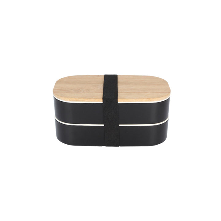 Layered Bento Lunch Box with Bamboo Lid