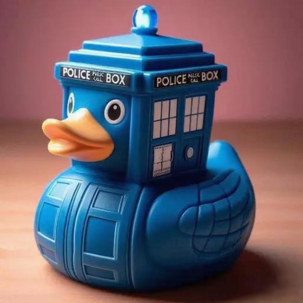 Playful rubber duck in police design Stornfield