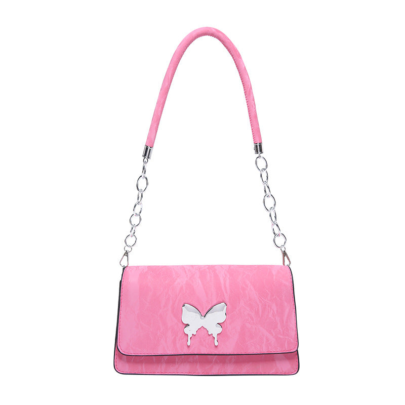 WoChic Designer Handbag with Butterfly Accent Stornfield
