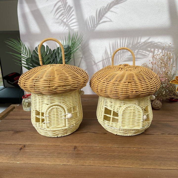 Women's decorative mushroom-shaped basket Stornfield