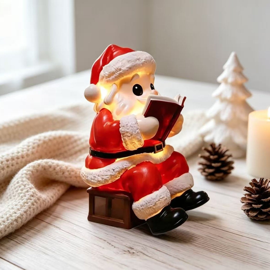 Decorative Santa Lamp Stornfield