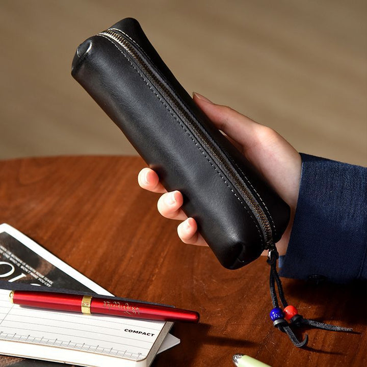 Premium Leather Pencil Case