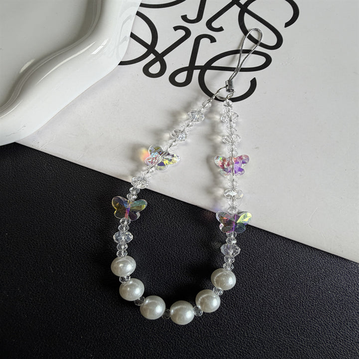 Decorative Butterfly Beaded Eyewear Chain Stornfield
