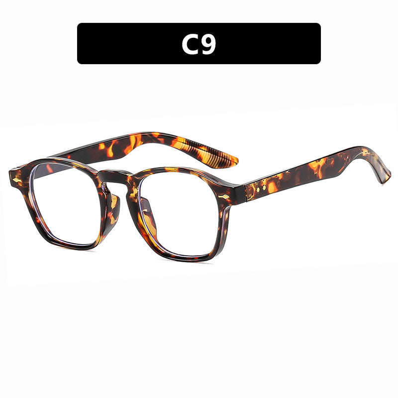 Ladies fashionable rectangular glasses with transparent frame Stornfield
