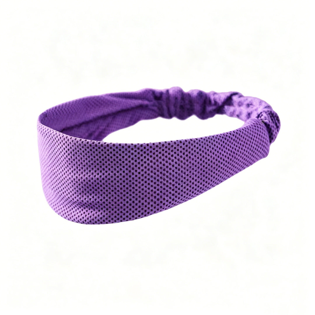 Ladies Sporty Tie Headband made of breathable material Stornfield