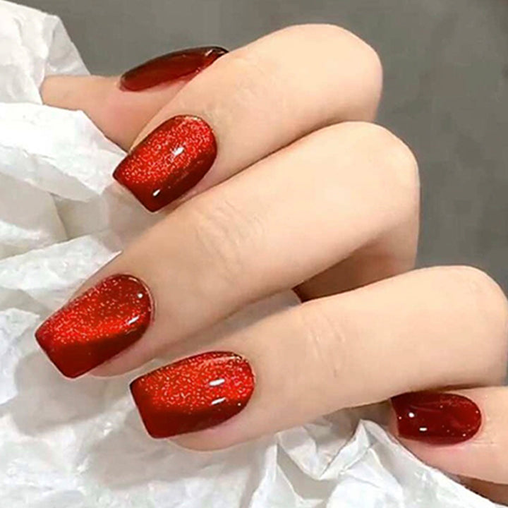 Radiant Glitter Gel Nail Design Stornfield