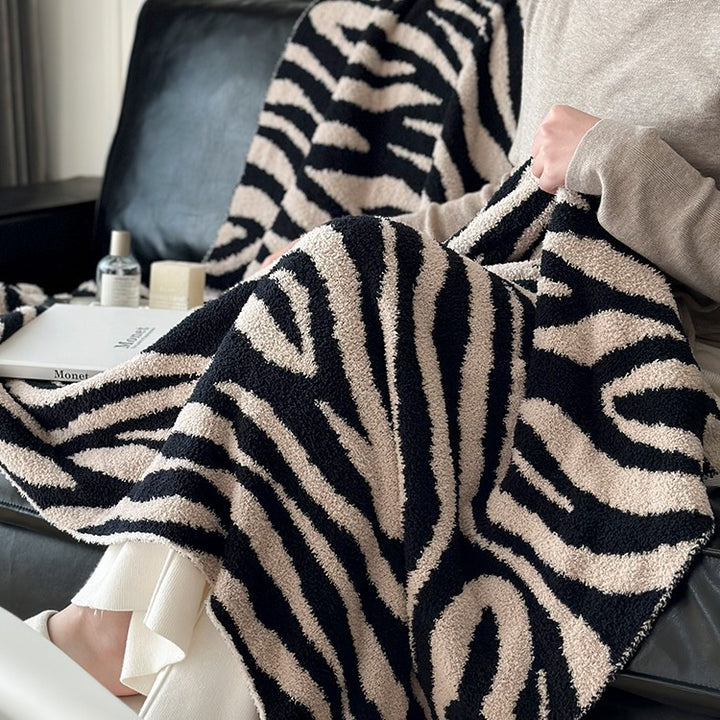 Cozy Textured Throw Blanket