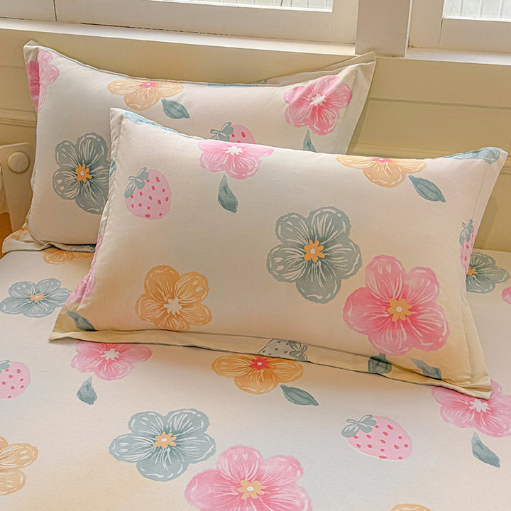 Cartoon-Themed Decorative Pillow Set