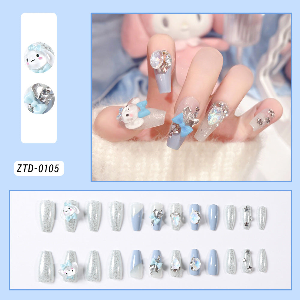 Decorative Cartoon-Themed Press-On Nail Set Stornfield