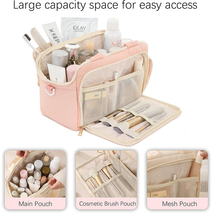 Multifunctional Travel Cosmetic Bag with Additional Pockets Stornfield