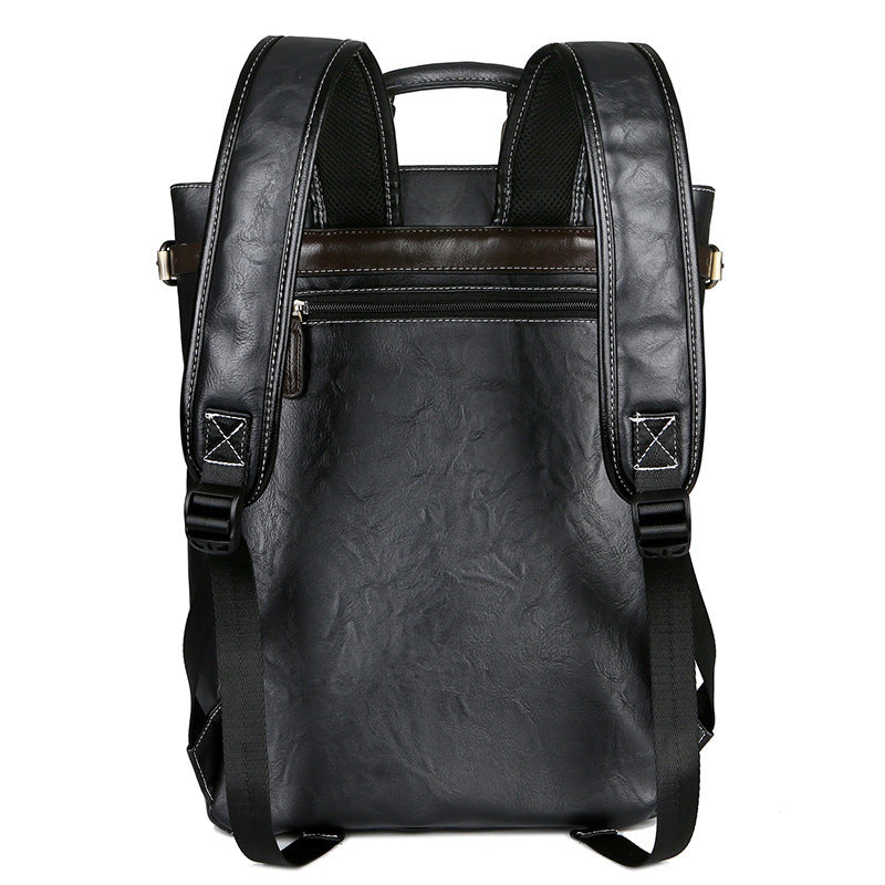 Elegant Laptop Backpack with High-Quality Synthetic Leather Coating Stornfield