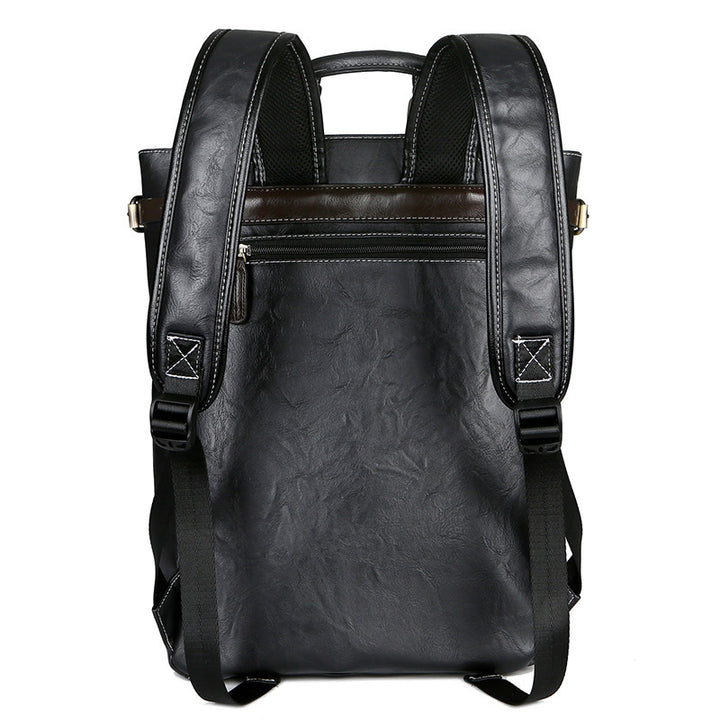 Elegant Laptop Backpack with High-Quality Synthetic Leather Coating Stornfield
