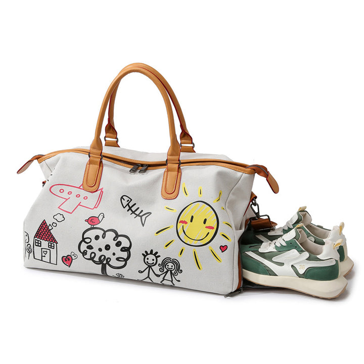 Artistic Print Travel Duffle Bag Stornfield