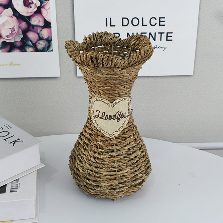 Handcrafted Natural Woven Storage Basket Stornfield