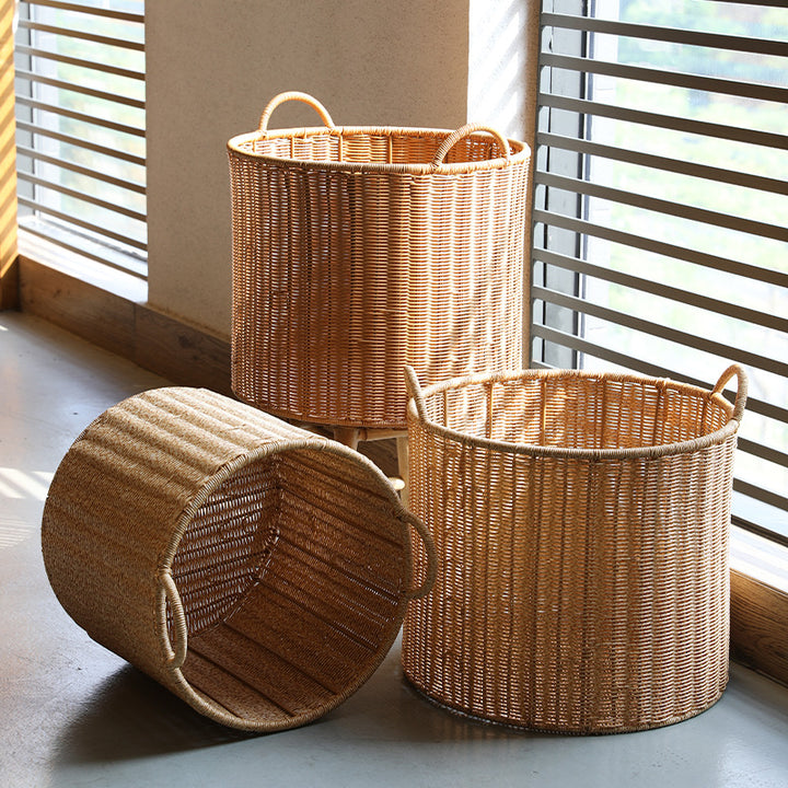 Unisex High-Quality Storage Basket with Ergonomic Handles Stornfield