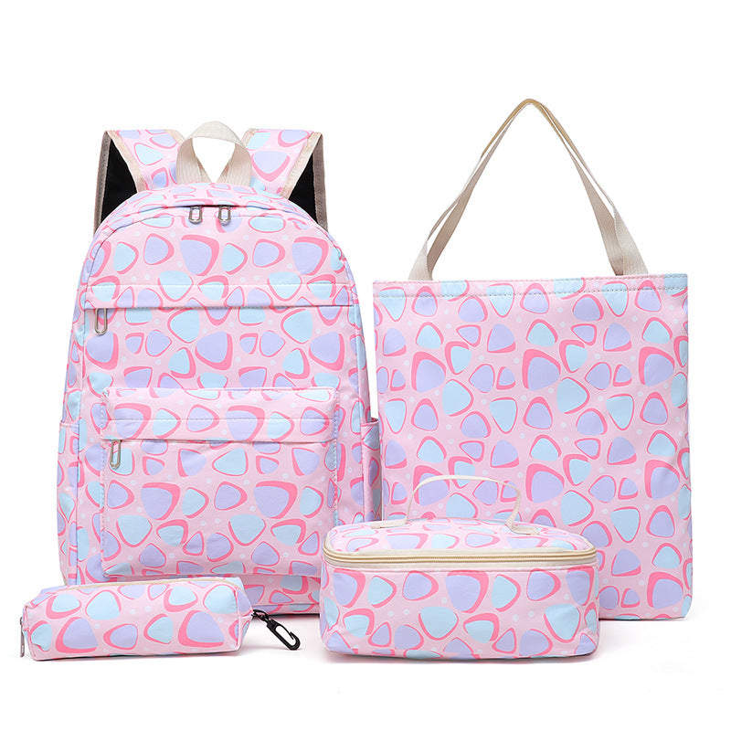 Set of backpack, tote bag and lunch box Stornfield
