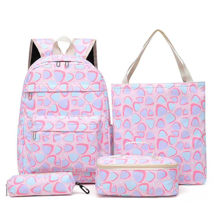 Set of backpack, tote bag and lunch box Stornfield