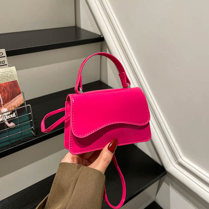WoStylish Patent Leather Mini Handbag Stornfield