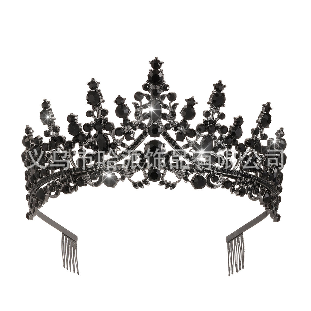 Ladies Rhinestone Tiara with Sparkling Gemstones Stornfield